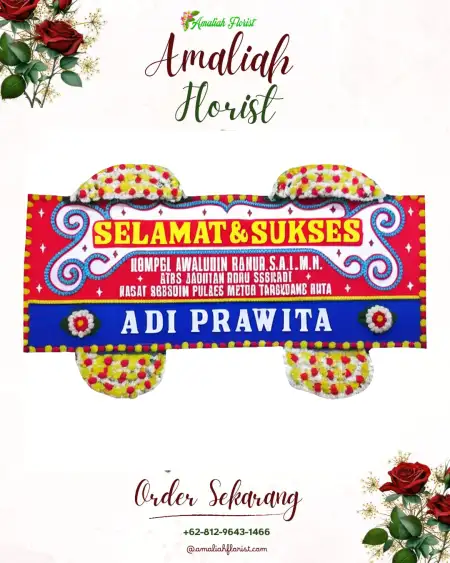 Papan Bunga Ucapan Selamat Ilir Barat Ii